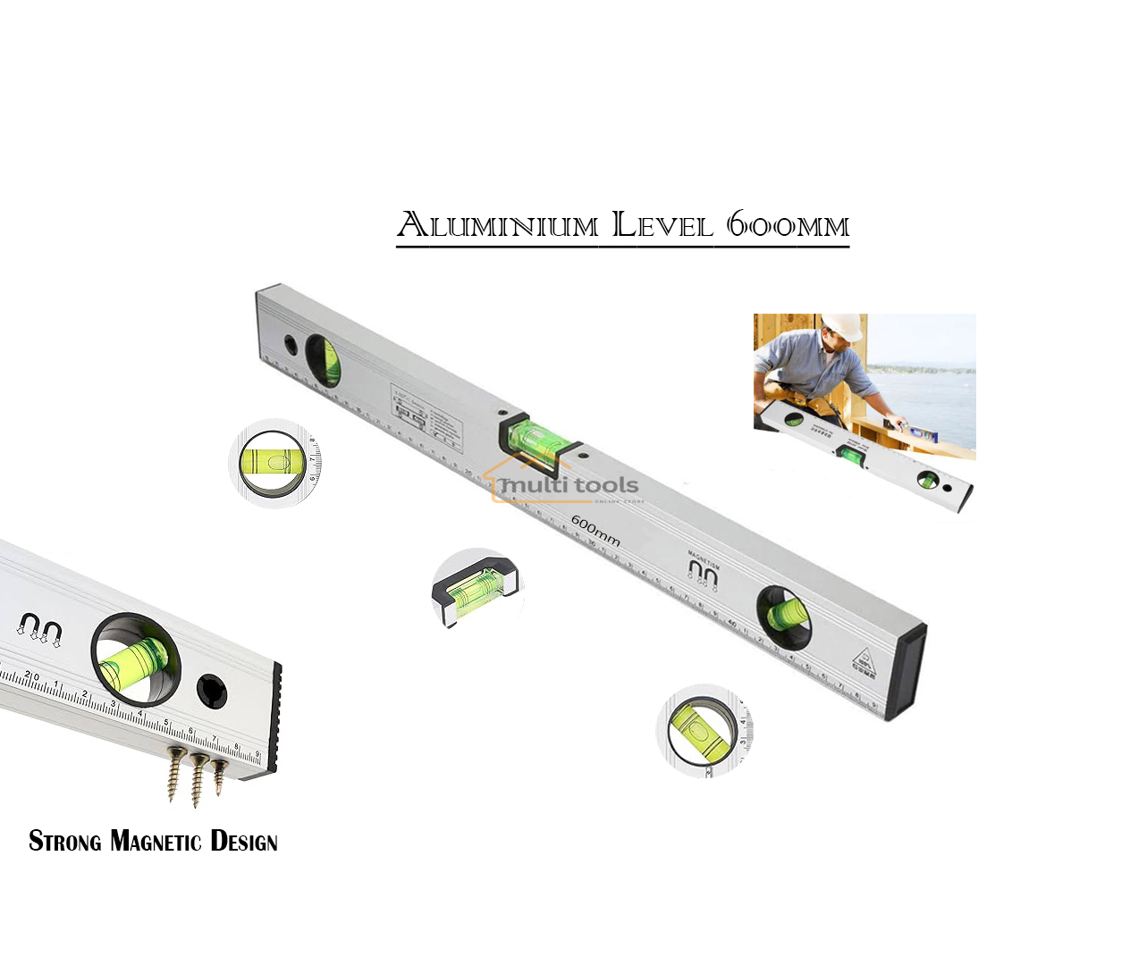 Aluminium Level 24" / 600mm